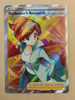 PROFESSOR'S RESEARCH FULL ART-POKEMON-BLACK STAR PROMO-SWSH152 - Image 1