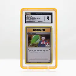 Pokemon Gym Badge #XY210 Pokemon League Black Star Promo 2017 - CGC 9 Mint - Image 1