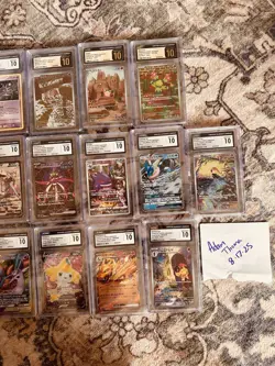 22 CGC Pokemon slab Lot - All CGC 10 Or Pristine 10s - Charizard, Mew, Etc.... - Image 3