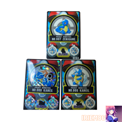 Squirtle Wartortle Blastoise Pokemon Sealdass Sticker Vintage Nintendo Japanese - Image 1