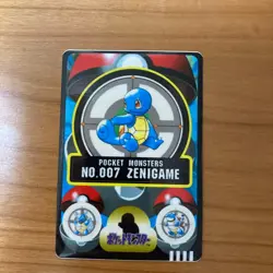 Squirtle Wartortle Blastoise Pokemon Sealdass Sticker Vintage Nintendo Japanese - Image 3