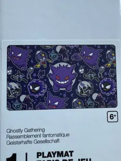 Pokemon Center Ghostly Gathering 24 in. x 14 in. Playmat Brand New In Box - Image 1