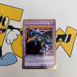 PGL2-EN078 Five-Headed Dragon Gold Rare 1st Edition NM Yugioh Card - Image 1
