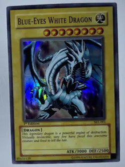 Yu-Gi-Oh! Blue-Eyes White Dragon SKE-001 - 1st Edition - Holo Rare yugioh - Image 1