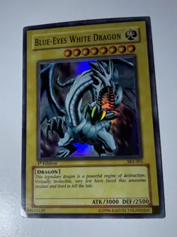 Yu-Gi-Oh! Blue-Eyes White Dragon SKE-001 - 1st Edition - Holo Rare yugioh - Image 3