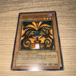 Yugioh Card - Exodia The Forbidden One - LOB-124 - Ultra Rare Unlimited Edition - Image 1