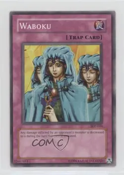 Waboku Unlimited YuGiOh Starter Deck Pegasus #SDP-044 2003 - Image 1