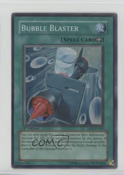 Super Rare - Bubble Blaster 1st Ed. YuGiOh Duelist Pack: Jaden Yuki #DP1-EN023 - Image 1