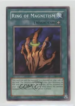 Ring of Magnetism Unlimited YuGiOh Starter Deck Pegasus #SDP-039 2003 - Image 1