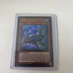 1st ed Abyss Shark ultra rare LED9-EN001 Yugioh - Image 1