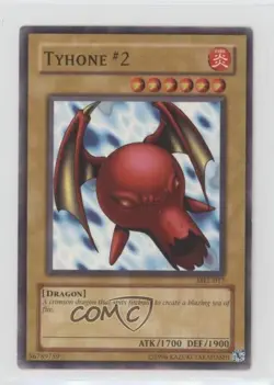 Tyhone #2 Unlimited YuGiOh Magic Ruler Booster #MRL-017 2002 - Image 1
