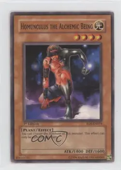 Homunculus the Alchemic Being 1st Ed. YuGiOh Rise of Destiny #RDS-EN034 2004 - Image 1