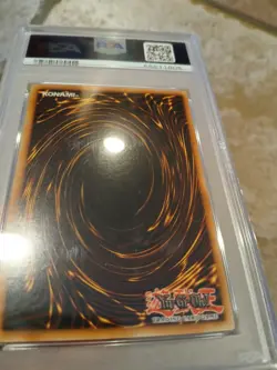 2004 Yugioh Dark Magician SYE-001 PSA 9 1st Edition (Scuffs On Back Of Slab) - Image 5