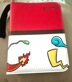 TCGames Pokemon Cushioned Hardback Card Binder, 440 Pockets, New In Packaging - Image 1