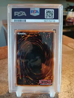 2003 Yugioh Harpie’s Feather Duster SDD-003 PSA 9 Secret Rare Promo - Image 2