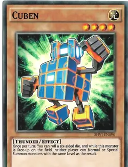 Cuben SHVI EN090 - YuGiOh Card - Common -1ST EDITION - Image 2