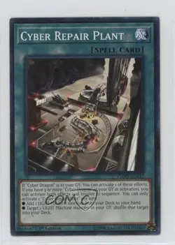 Cyber Repair Plant 1st Ed. YuGiOh Legendary Dragon Decks #LEDD-ENB12 - Image 1