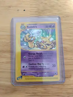 Pokemon TCG Kadabra Card 84/165 Expedition Base Set 2002 English Vintage - Image 3