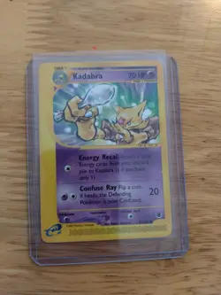 Pokemon TCG Kadabra Card 84/165 Expedition Base Set 2002 English Vintage - Image 5