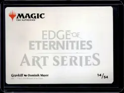 Gravkill - 14 - Art Card - EOE - NM - MTG - Magic The Gathering - Image 2