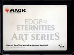 Tannuk, Steadfast Second - 19 - Art Card - EOE - NM - MTG - Magic The Gathering - Image 2