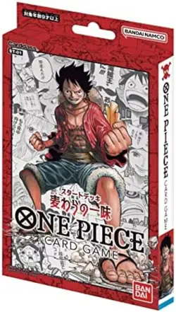 BANDAI ONE PIECE Card Game Start Deck Straw Clan [ST-01] F/S w/Tracking# Japan 4549660824022 - Image 1