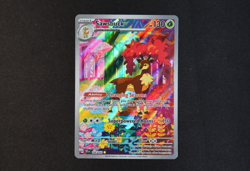 Sawsbuck 166/162 Holo Pokemon Card Scarlet Violet Temporal Forces NEAR MINT - Image 1