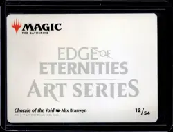 Chorale Of The Void - 12 - Art Card - EOE - NM - MTG - Image 2