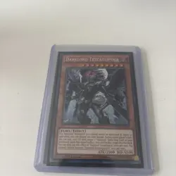 DESO-EN031 Darklord Tezcatlipcoa - Secret Rare 1st Edition Near Mint YuGiOh Card - Image 1