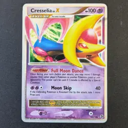 Cresselia LV.X Pokemon Card #103/106 Great Encounters Ultra Rare Holo LP - Image 1