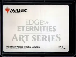 Weftstalker Ardent - 20 - Art Card - EOE - NM - MTG - Image 2