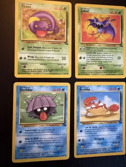 Pokemon TCG - Fossil Set - 8-card Lot - Lot #15 - Common - WOTC Vintage LP - Image 2