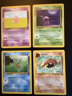 Pokemon TCG - Fossil Set - 8-card Lot - Lot #15 - Common - WOTC Vintage LP - Image 3