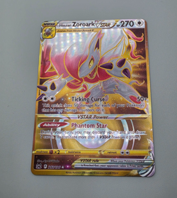 Custom Metallic Holo Zoroark Card Zoroark Vstar READ DESCRIPTION BELOW - Image 1