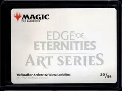 Weftstalker Ardent - 20 - Gold Stamp - Art Card - EOE - NM - MTG - Image 2