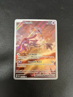 Pokemon TCG Card - Mesprit 204/191 Sv08: Surging Sparks Illustration Rare - Image 1