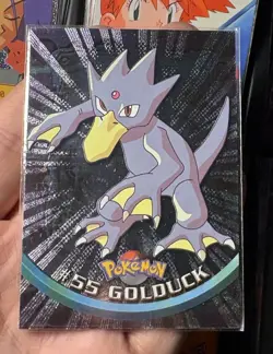 Golduck #55 - Topps Pokemon 1999 TV HOLO Foil Blue Label Card - Image 1