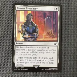 Vayne's Treachery 0124 MTG: Final Fantasy (FIN) Near Mint (NM) - Image 1