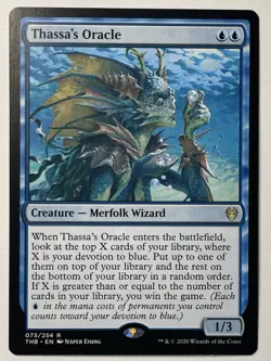 Thassa's Oracle Theros Beyond Death Regular Card 073/254 2020 - Image 1