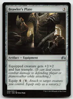 MTG Brawler's Plate U Magic Origins 224 LP - Image 1