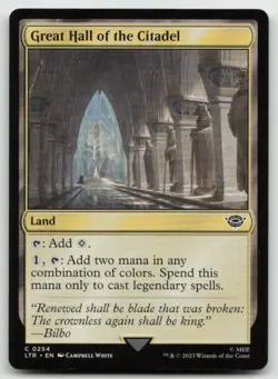 MTG Great Hall of the Citadel C Universes Beyond: The Lord of the Rings: Tales o - Image 1