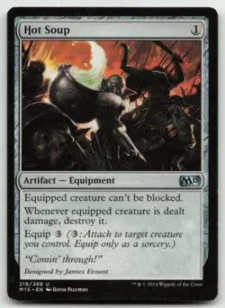 MTG Hot Soup U Magic 2015 (M15) 219 LP - Image 1