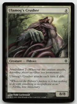 MTG Ulamog's Crusher C Rise of the Eldrazi 13 LP - Image 1