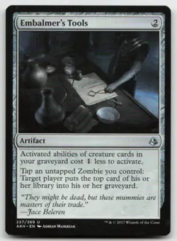 MTG Embalmer's Tools U Amonkhet 227 LP - Image 1