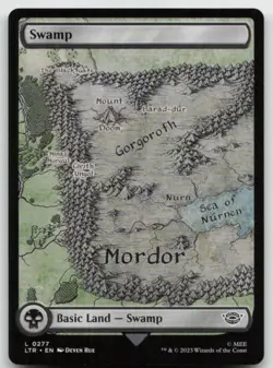 MTG Swamp (0277) L Universes Beyond: The Lord of the Rings: Tales of Middle-eart - Image 1