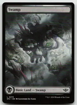MTG Swamp (0274) L Outlaws of Thunder Junction 274 LP - Image 1