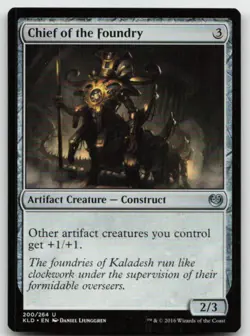 MTG Chief of the Foundry U Kaladesh 200 LP - Image 1