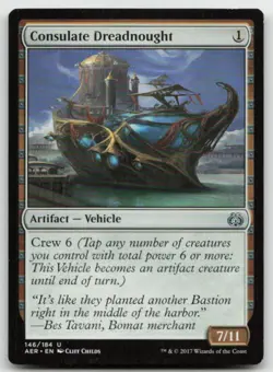 MTG Consulate Dreadnought U Aether Revolt 146 LP - Image 1