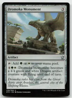 MTG Dromoka Monument U Dragons of Tarkir 238 LP - Image 1