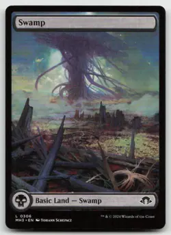 MTG Swamp () L Modern Horizons 3 306 LP - Image 1